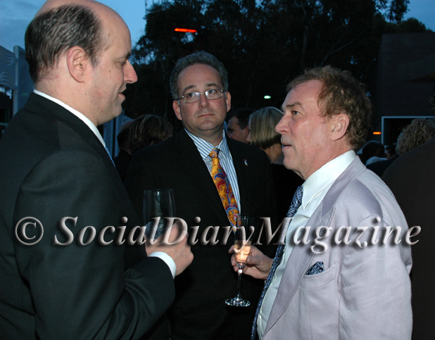 Christopher Ashley with Michael Rosenberg and Des McAnuff at the Playhouse Gala 2011